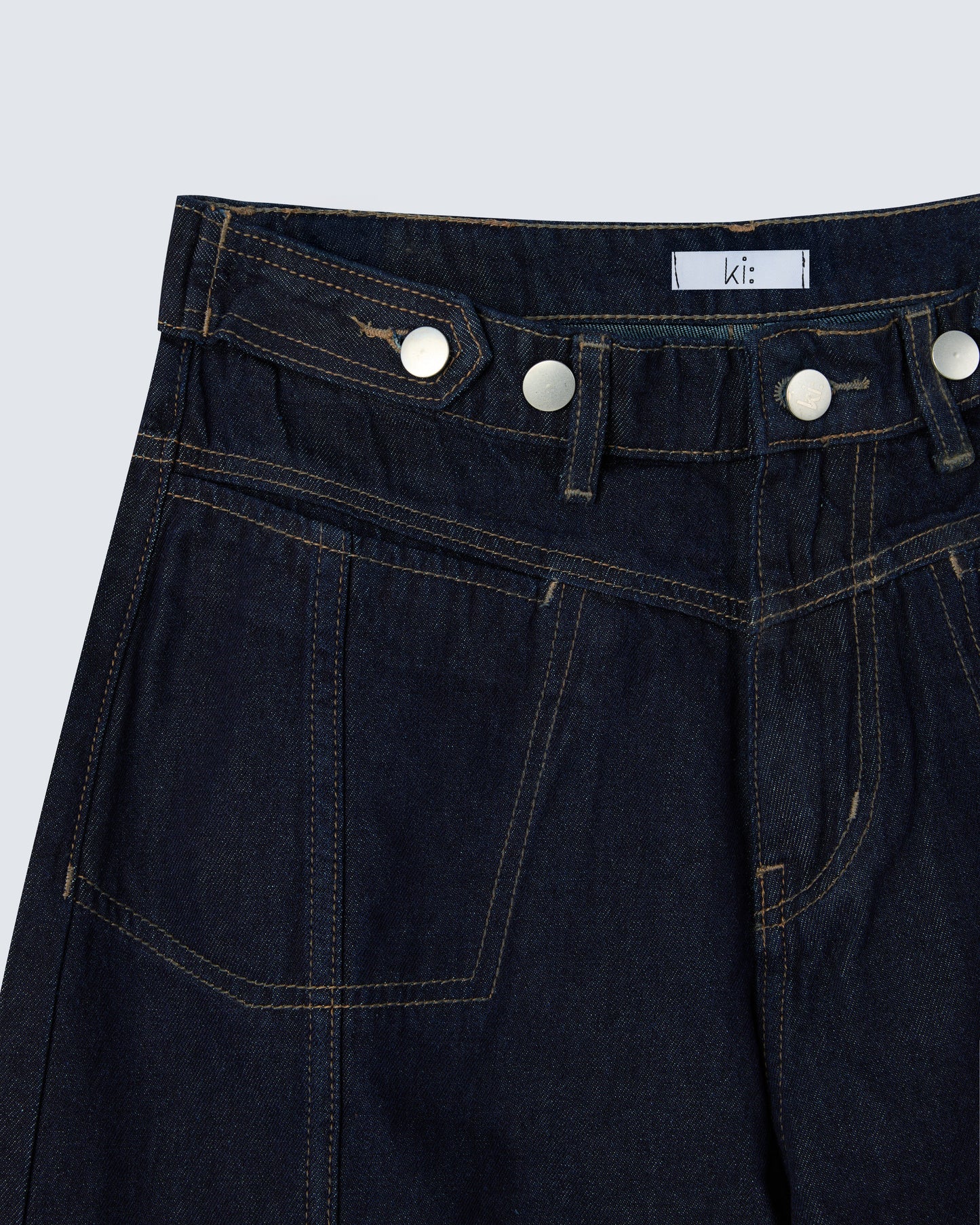 Denim Wide Culotte