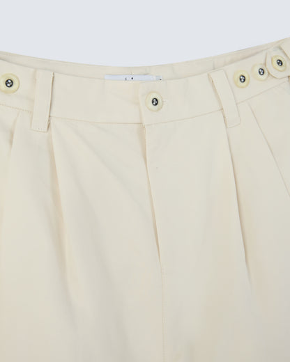 Pleated Wide Trousers