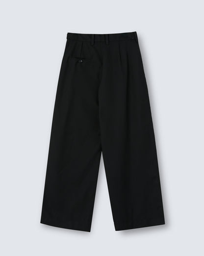 Pleated Wide Trousers