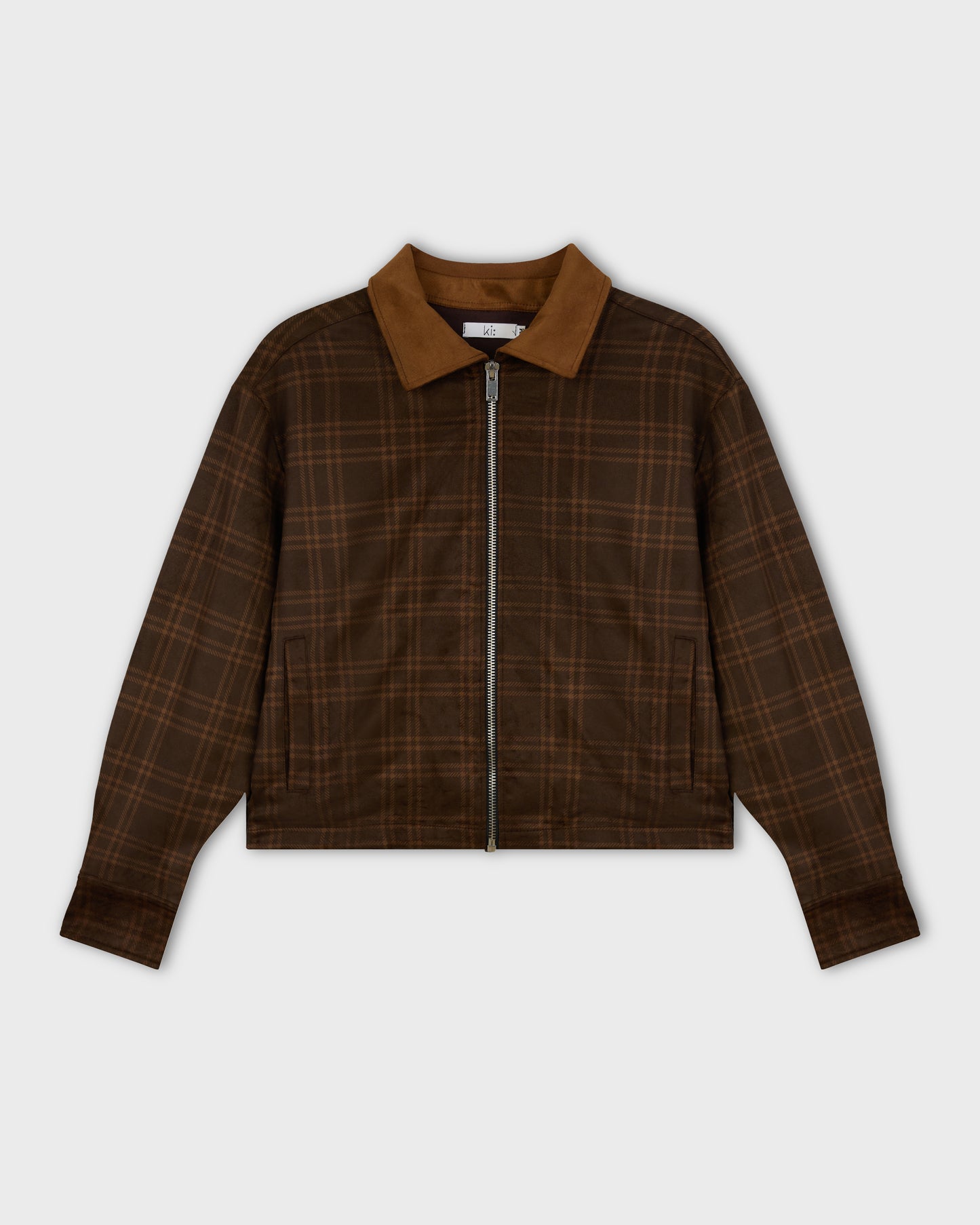 Brown Tartan Jacket