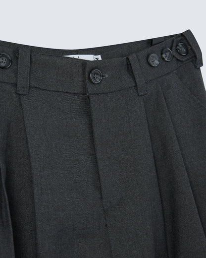 Pleated Wide Trousers