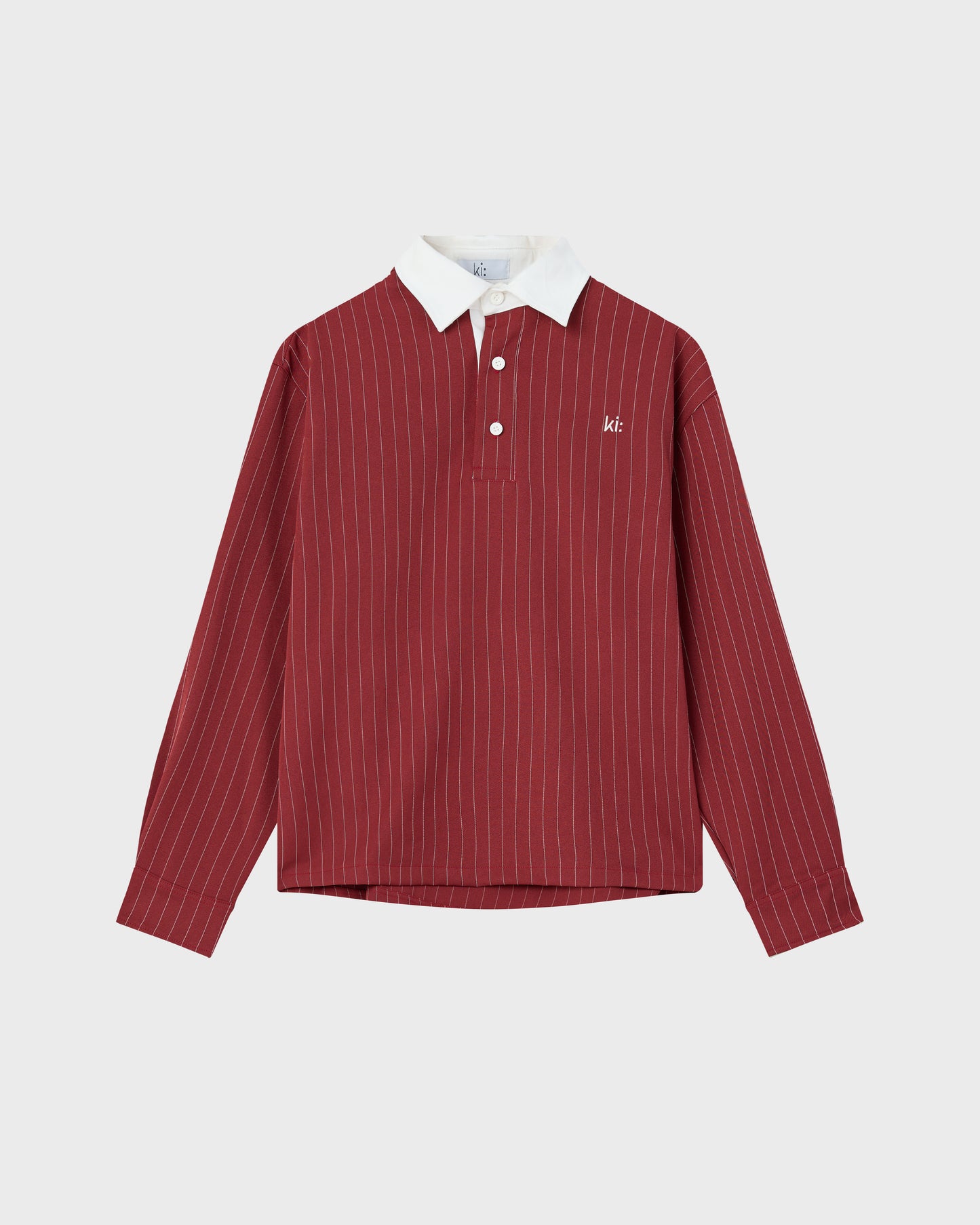 Contrast Striped Polo Shirt
