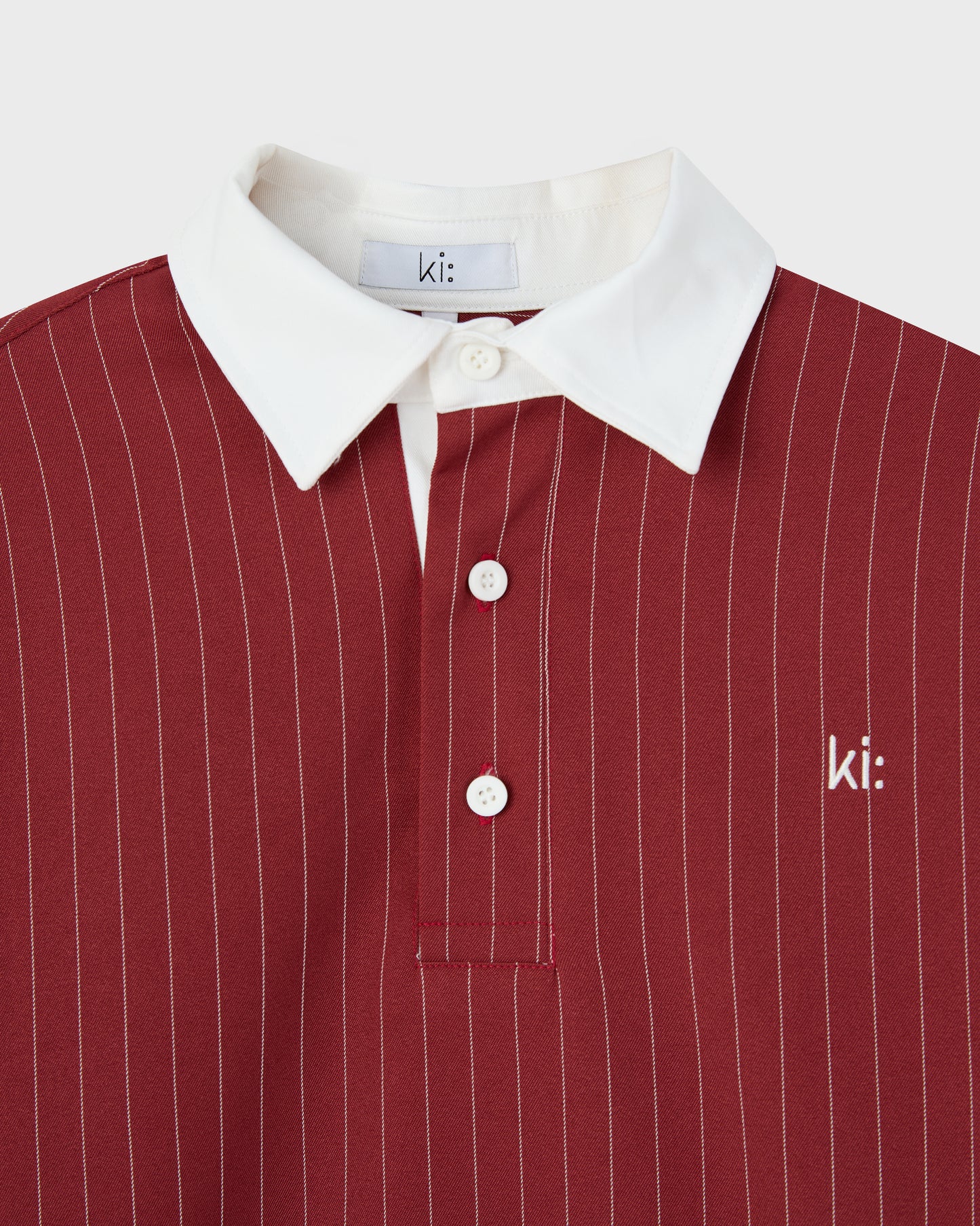 Contrast Striped Polo Shirt