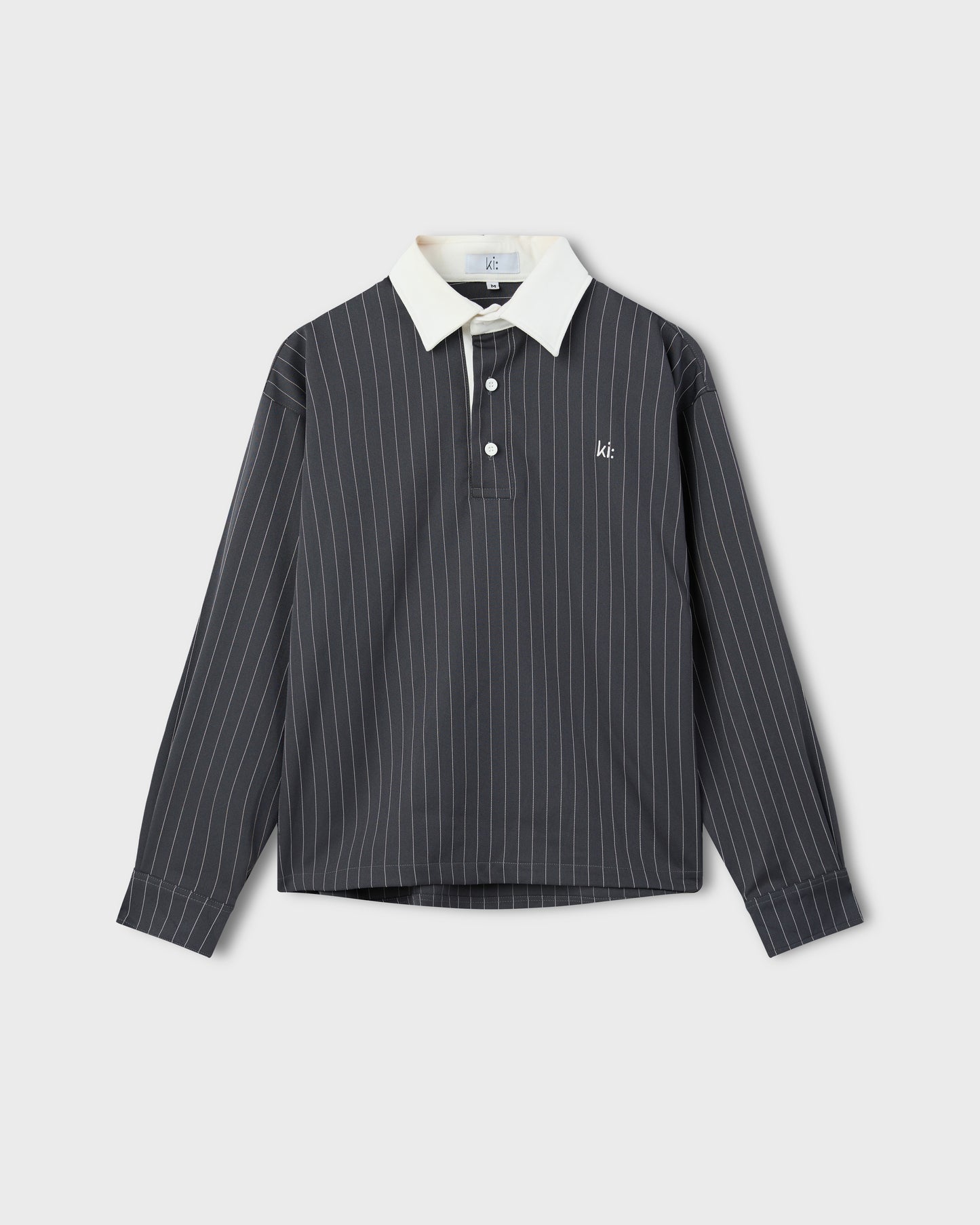Contrast Striped Polo Shirt