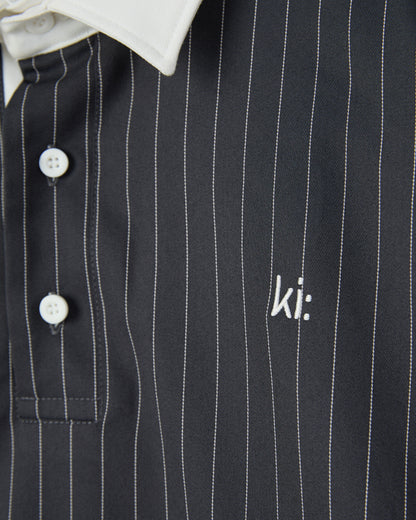 Contrast Striped Polo Shirt