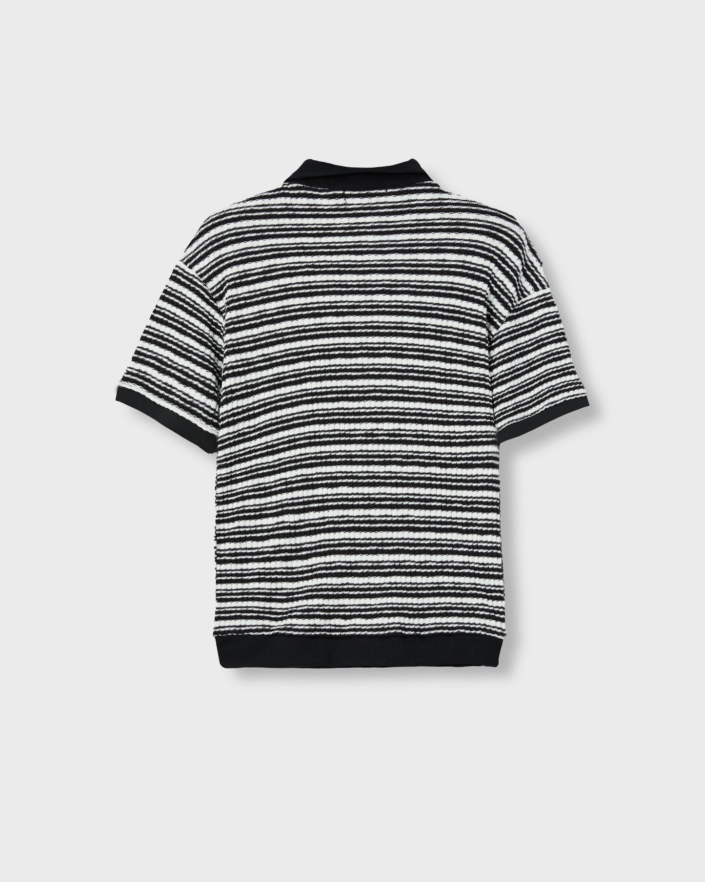 Deep V-neck Polo Shirt