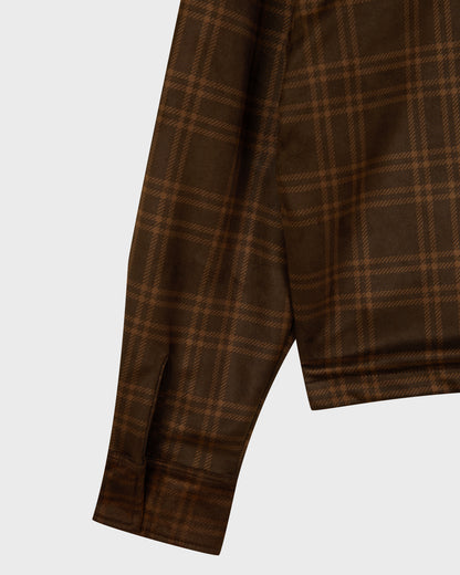 Brown Tartan Jacket