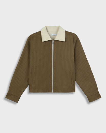 Latte Striped Jacket