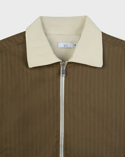 Latte Striped Jacket