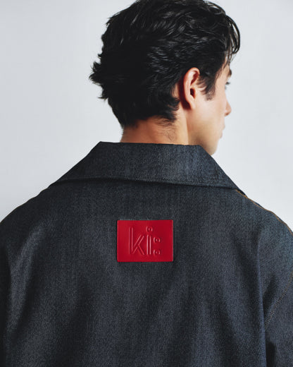 Denim Relax Collar Shirt