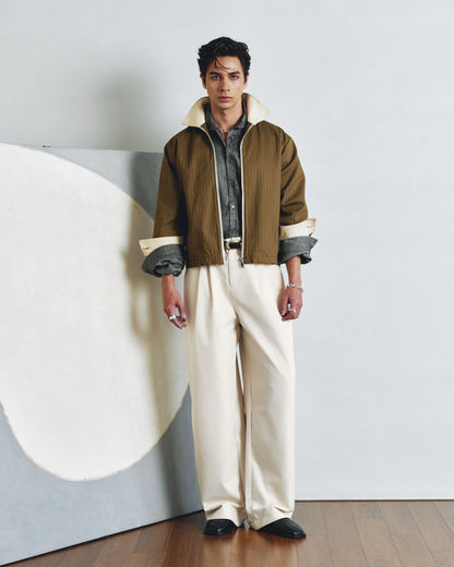 Latte Striped Jacket